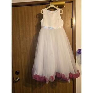 David's bridal flower girl dress
